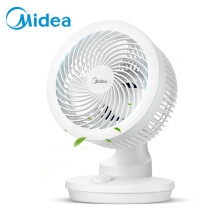 美的（Midea）空氣循環(huán)扇電風扇臺式家用小風扇小型臺扇迷你電扇 GAD18MA（白色）